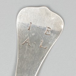Lepel (Groningen, Engelbert Papinck 1740-1783) zilver.