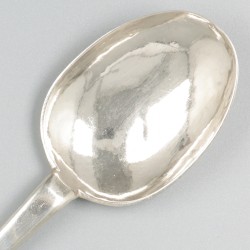 Lepel (Groningen, Engelbert Papinck 1740-1783) zilver.