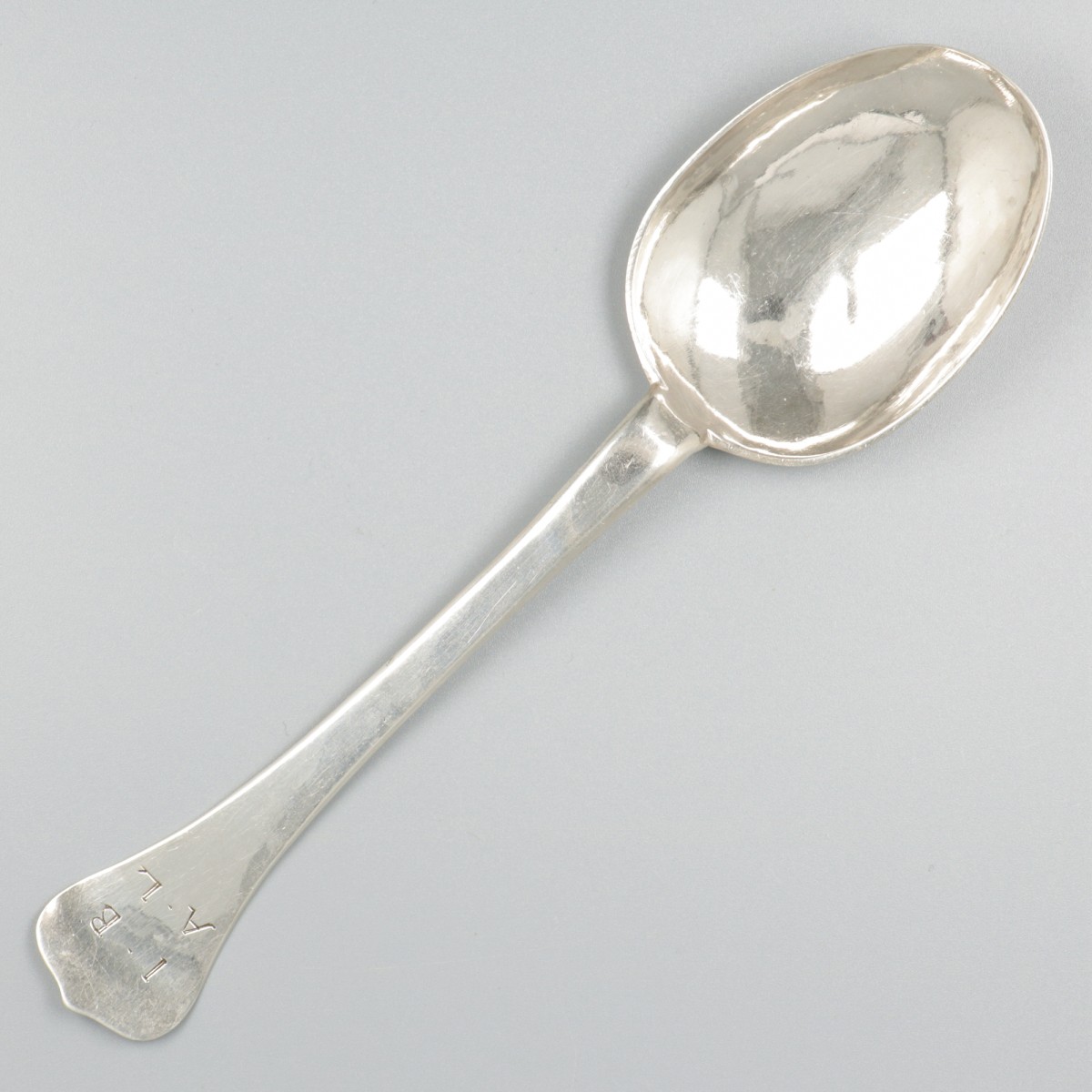 Lepel (Groningen, Engelbert Papinck 1740-1783) zilver.