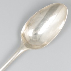 Dinerlepel (Amsterdam, Roelof Helweg 1807-09) zilver.