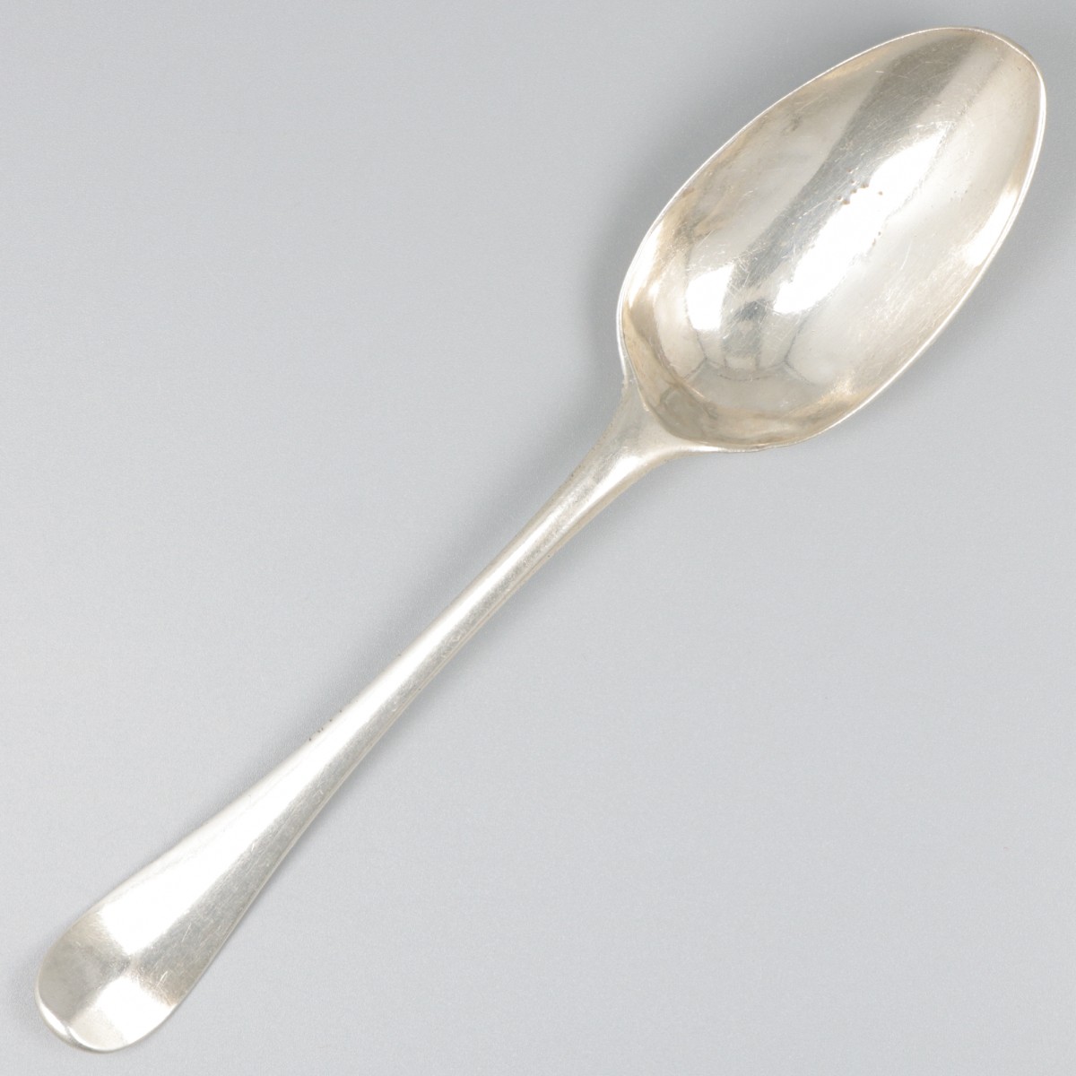 Dinerlepel (Amsterdam, Roelof Helweg 1807-09) zilver.