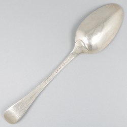 Dinerlepel (Amsterdam, Roelof Helweg 1807-09) zilver.