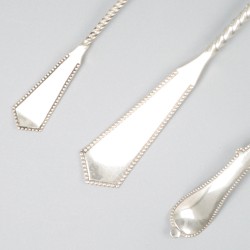 3-delig lot schepwerk zilver.