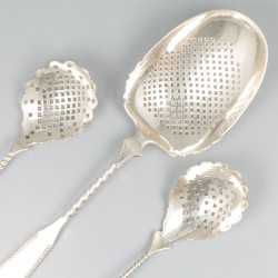 3-delig lot schepwerk zilver.
