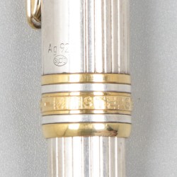 Montblanc Meisterstück rollerball pen, verzilverd.