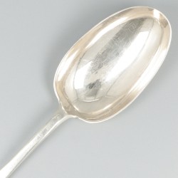 Dinerlepel (Leeuwarden, Minse Veddes (of Feddes) 1818) zilver.