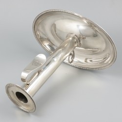 Kandelaar zilver.