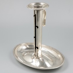 Kandelaar zilver.
