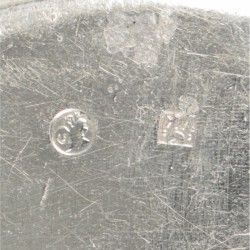 Dienblad zilver.