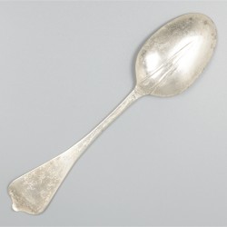 Lepel (Leeuwarden, Regnerus Elgersma, ca. 1784) zilver.