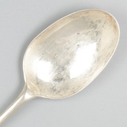 Lepel (Leeuwarden, Regnerus Elgersma, ca. 1784) zilver.