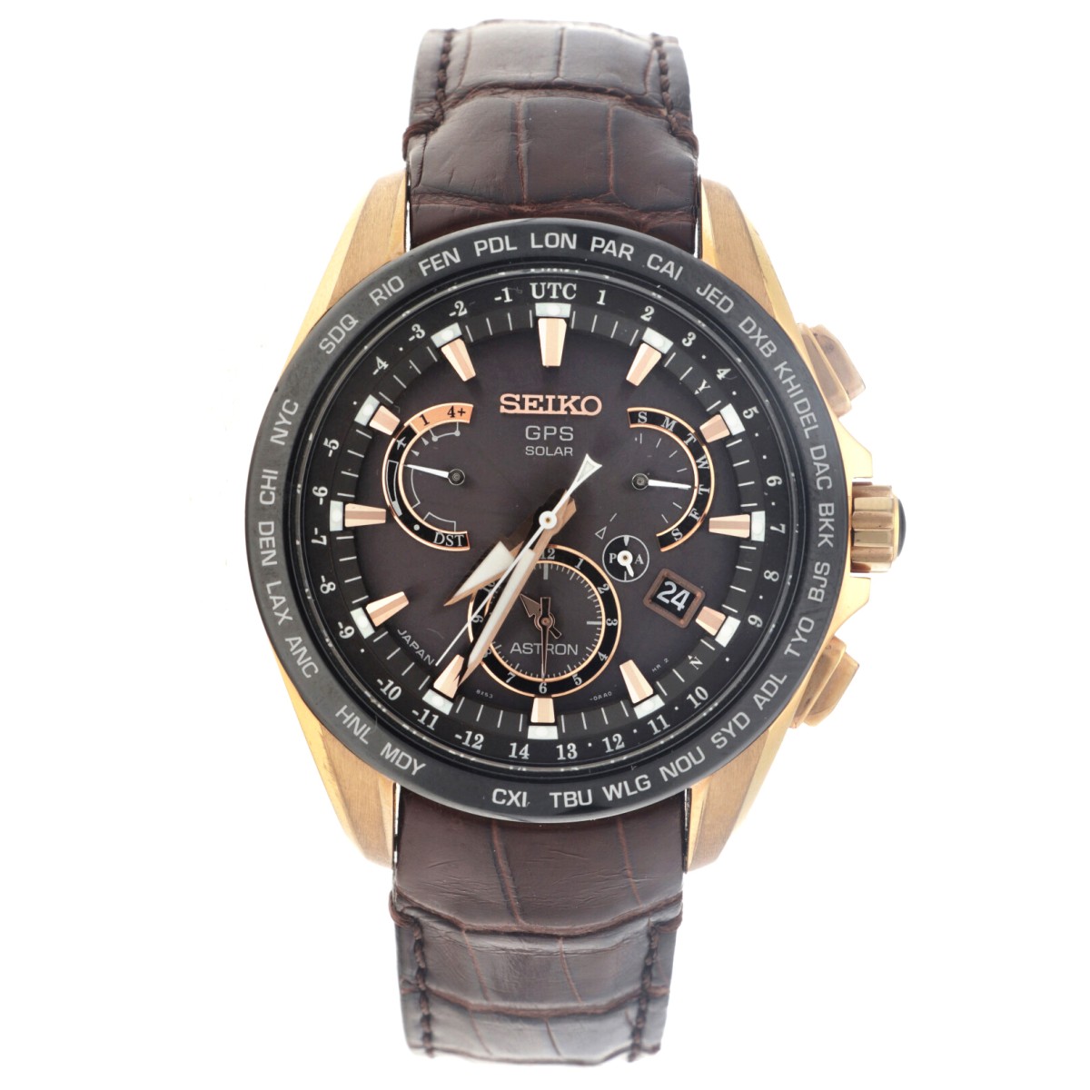 Seiko Astron GPS Solar 8X53-0AF0-2 - Heren polshorloge.