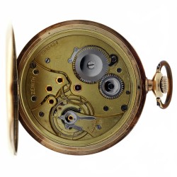 No Reserve - 14K Zenith Grand Prix Paris 1900 - Heren zakhorloge.