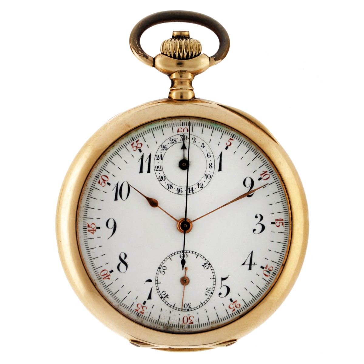 Vintage 14 kt. geelgouden zakhorloge  835828 - Heren zakhorloge.