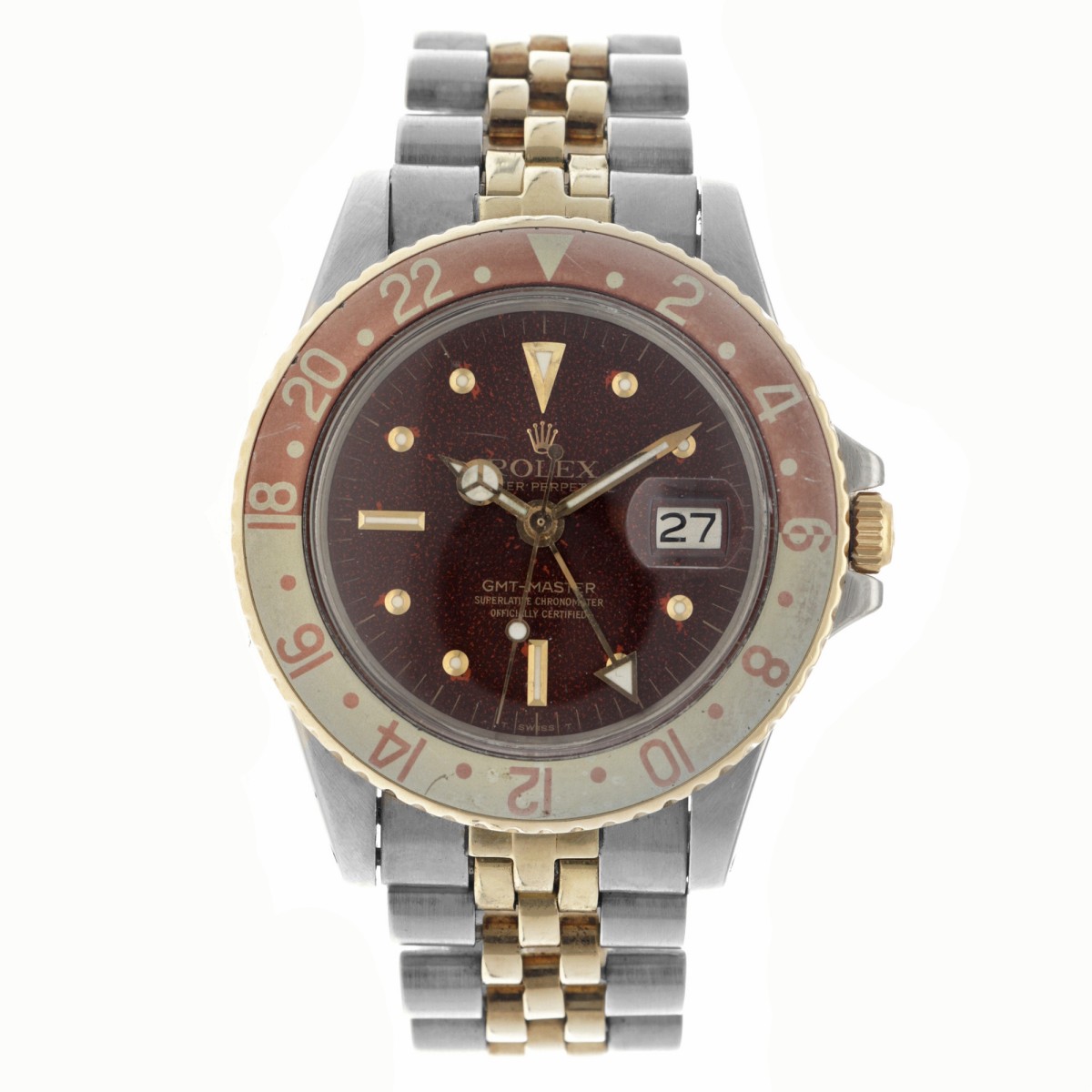 Rolex GMT-Master 1675 ''Root Beer" - Heren horloge - ca. 1973.