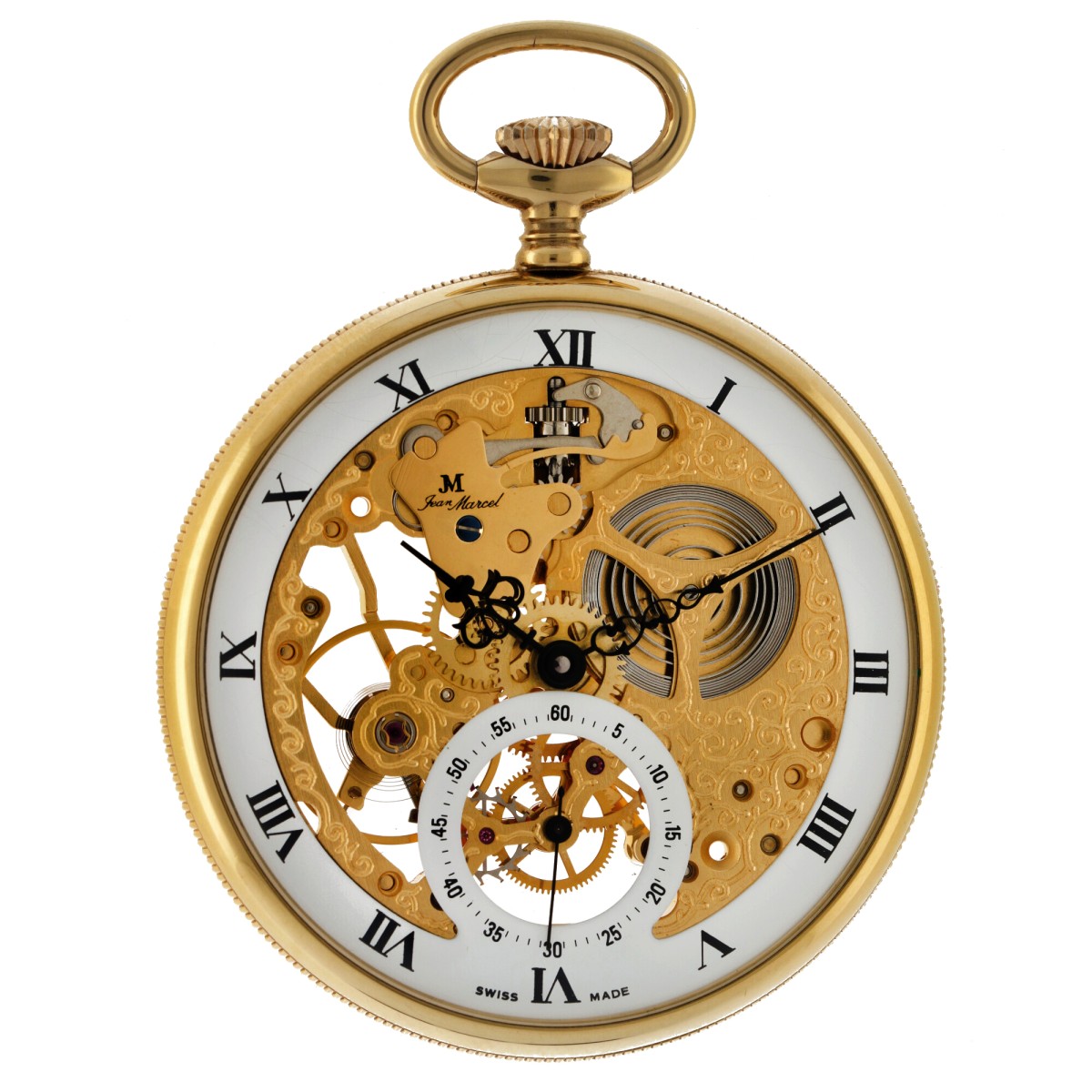 Jean Marcel Open Face Skeleton - Heren zakhorloge.