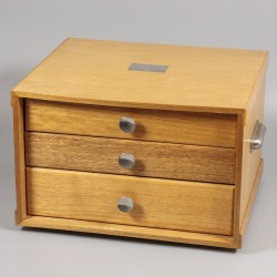 45-delige bestekcassette Gero, verzilverd.