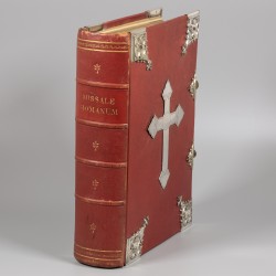 Romeins missaal, Rome 1912, zilver / verzilverd.
