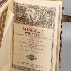 Romeins missaal, Rome 1912, zilver / verzilverd.