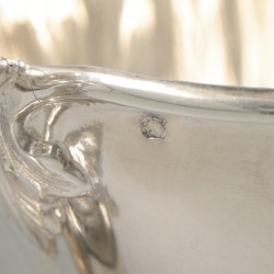 Kop en schotel, Martial Fray, Parijs ca. 1855, zilver.