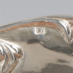 Kop en schotel, Martial Fray, Parijs ca. 1855, zilver.