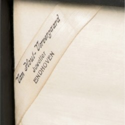 12-delige set koffielepels zilver.