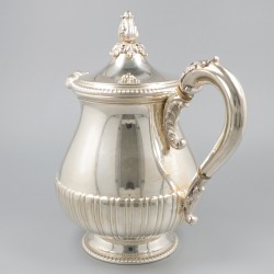 Koffiepot zilver.