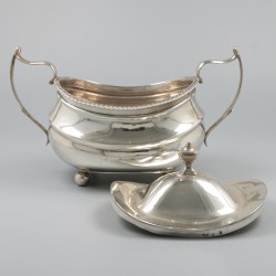 Suikerbak zilver.