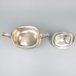 Suikerbak zilver.