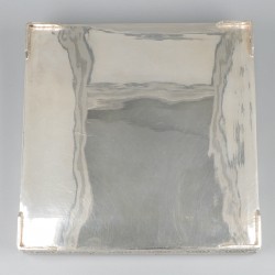 Presenteerdoos zilver.