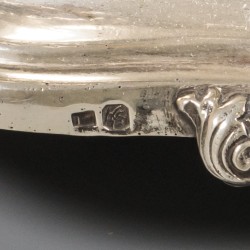 Pronkkandelaar zilver.