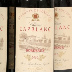 (5x) Château Capblanc - Bordeaux - 2000.