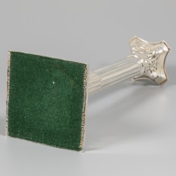 Kandelaar zilver.