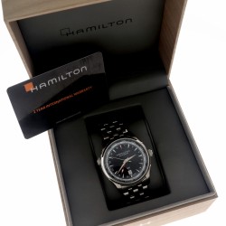 Hamilton Jazzmaster GMT H32695131 - Heren polshorloge - 2021.