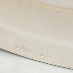 Saucière / sausboot zilver.