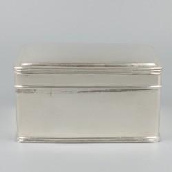 Koektrommel zilver.