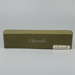 Christofle 12-delige set koffielepels, model Albi, verzilverd.