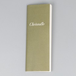 Christofle 12-delige set taartvorkjes, model Albi, verzilverd.
