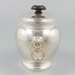 Suikerpot zilver.