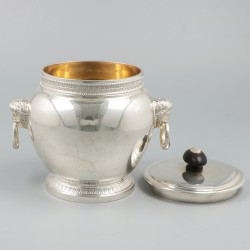 Suikerpot zilver.