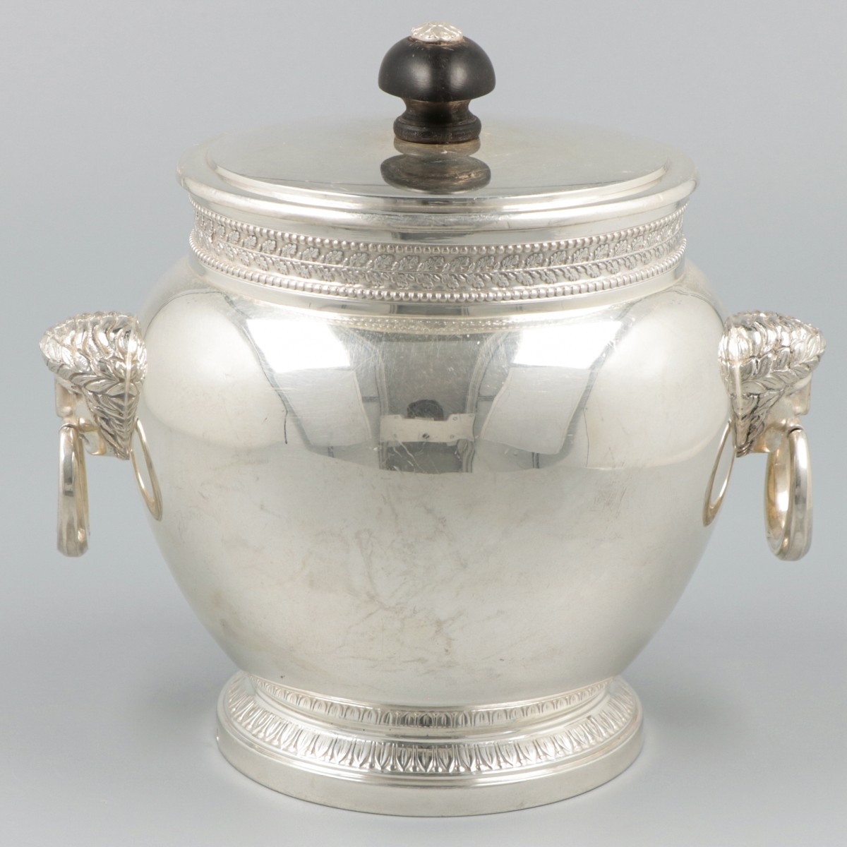 Suikerpot zilver.