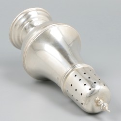 Strooibus zilver.