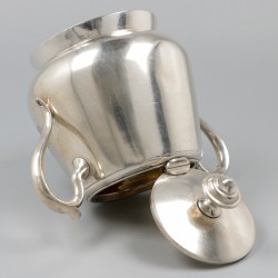 Koffie- & theeservies, Fyodor Gorbunov, Moskou ca. 1900, zilver.