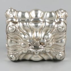 Etrog doos zilver.