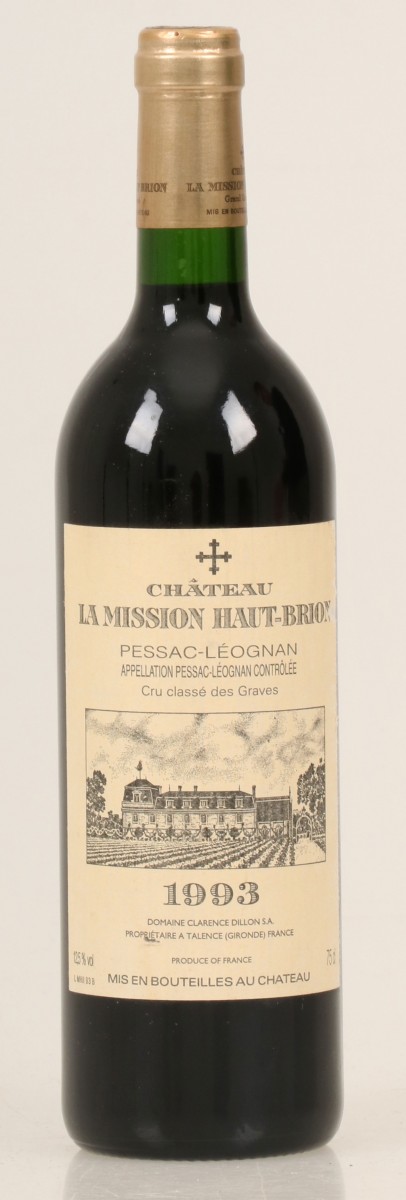 Château La Mission Haute-Brion - Pessac-Léognan - Cru Classé des Graves - 1993.
