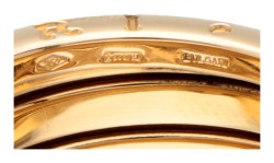  Bvlgari 18 kt. geelgouden 'B.zero1' 4-band ring.