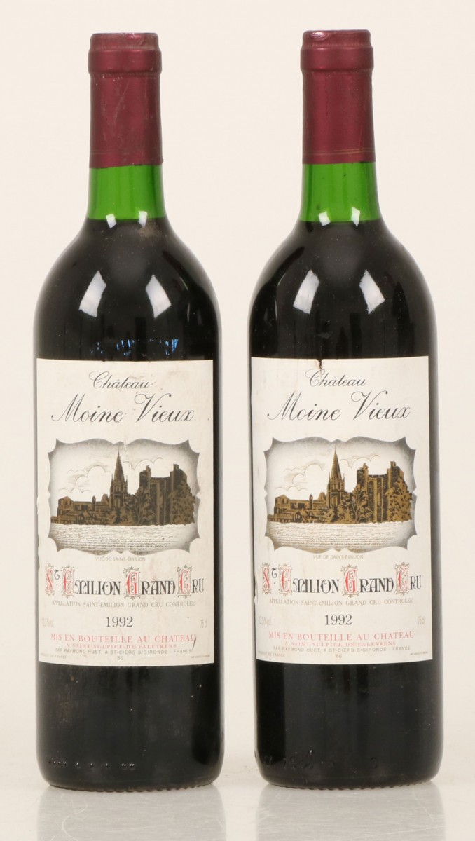 (2) Château Moine Vieux - Saint Melion Grand Cru - 1992