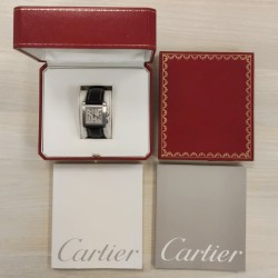 Cartier Tank Française Chronoflex 2531 - Heren polshorloge - 2003.