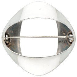 Georg Jensen sterling modernistische broche nr. 368.