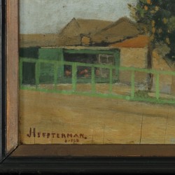 Heesterman gesigneerd, 20e eeuw. Huis op de Rotterdamseweg 370.